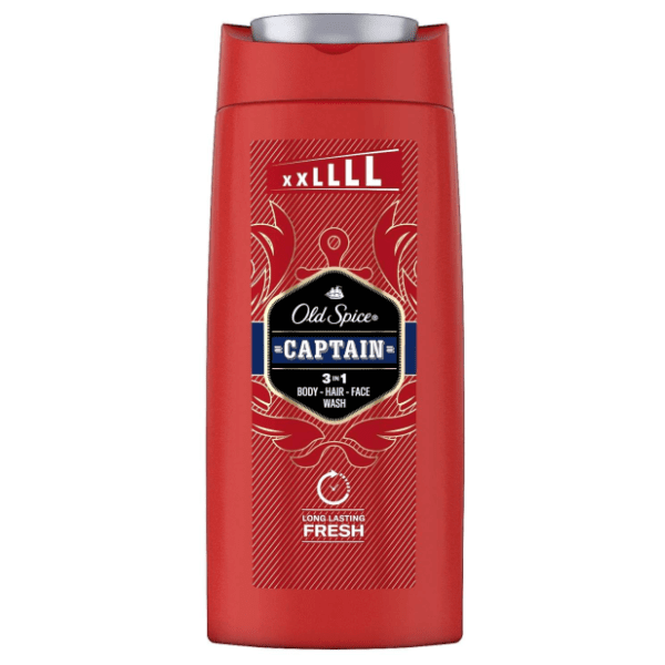 Gel za tuširanje OLD SPICE Captain 3u1 675ml 0