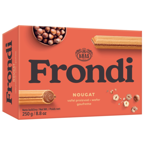 KRAŠ valf Frondi Nougat 250g 0