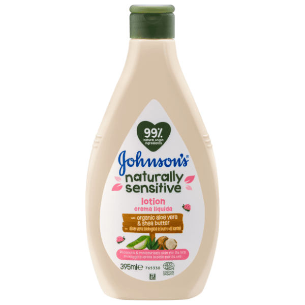 Losion JOHNSON'S Bio natural aloe vera shea butter 395ml 0