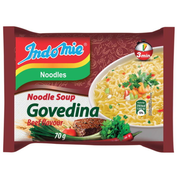 Rezanci INDOMIE Govedina 5x70g 5kom 0