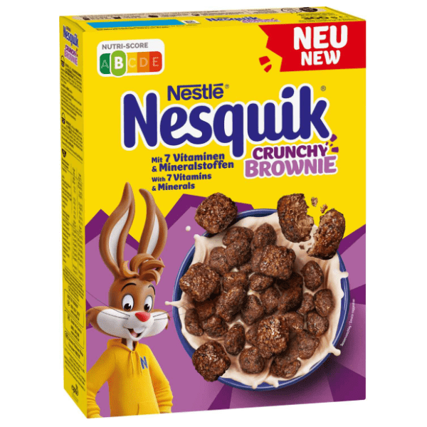 Müsli NESTLE Nesquik crunchy brownie 300g 0