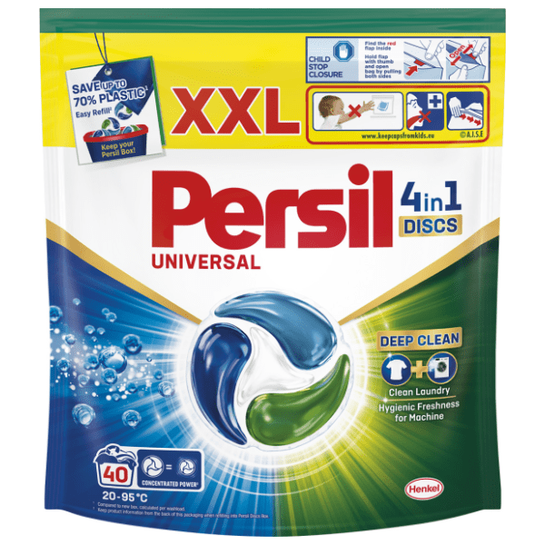 PERSIL DISCS Universal XXL kapsule za rublje 40kom 0
