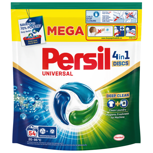 PERSIL DISCS Universal mega kapsule za rublje 54kom 0