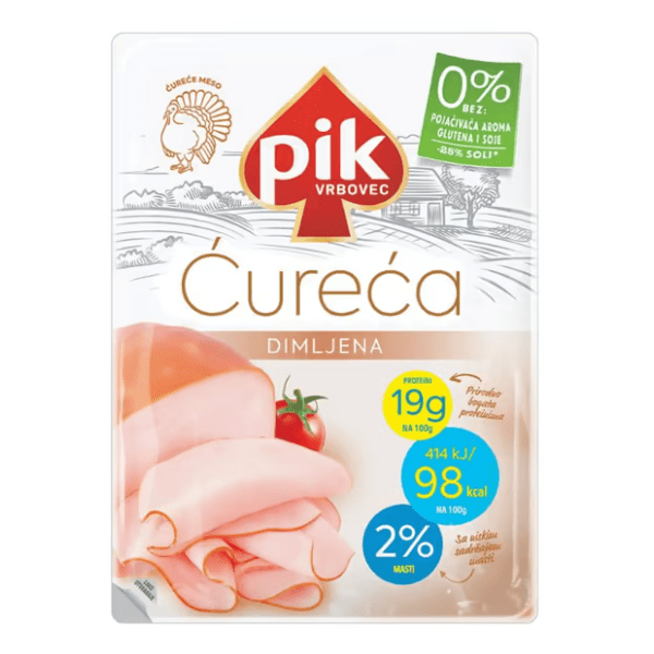 PIK Pureća prsa dimljena narezak 100g 0