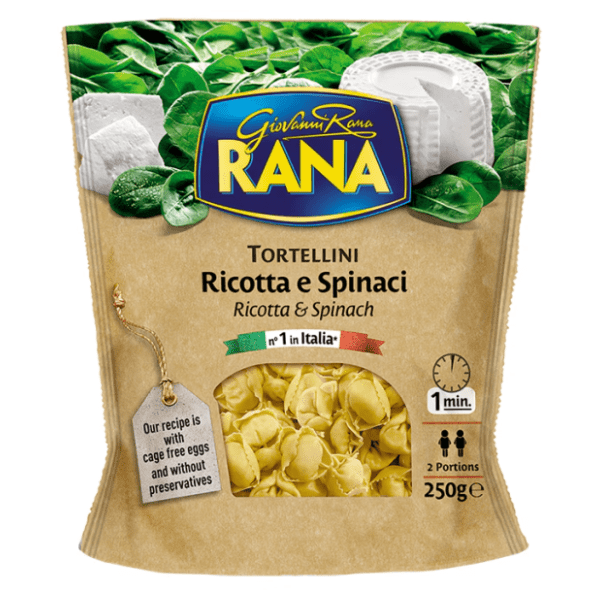 RANA Tortellini ricotta špinat 250g 0