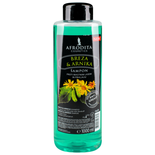 Šampon AFRODITA breza i arnika 1l 0