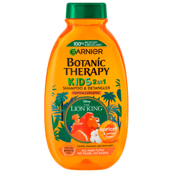 Šampon i balzam GARNIER Kids 2u1 marelica Disney THE LION KING 250ml 0