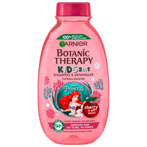 Šampon GARNIER Kids Botanic therapy 2u1 mala sirena 250ml 0
