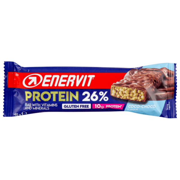 ENERVIT proteinska pločica kokos čokolada 40g 0