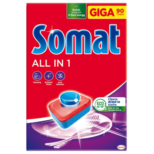 Tablete SOMAT All in one giga 90kom 0