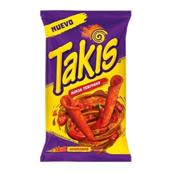 TAKIS ninja Teriyaki čips 90g 0