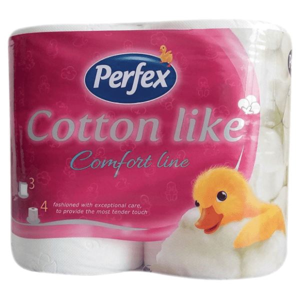 Toaletni papir PERFEX comfort line 3 sloja 4 kom 0