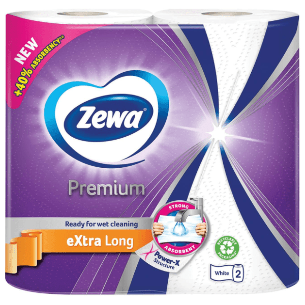 Rola papira za kuhinju ZEWA Extra long premium 2kom 0