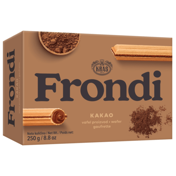 Vafl KRAŠ Frondi kakao 250g 0