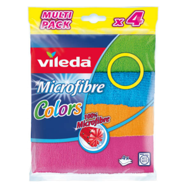 VILEDA Čarobna krpa colors microfibre 4kom 0