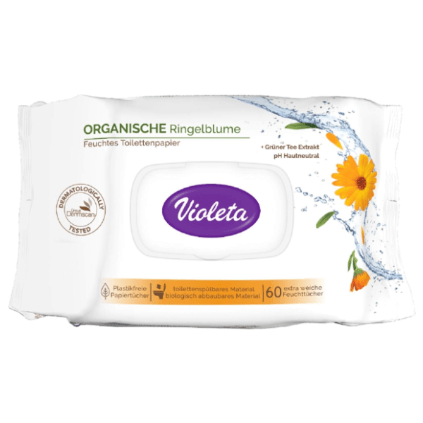 Vlažni toaletni papir VIOLETA neven 60kom 0