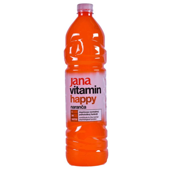 Negazirana voda JANA Vitamin happy naranča 1,5l 0