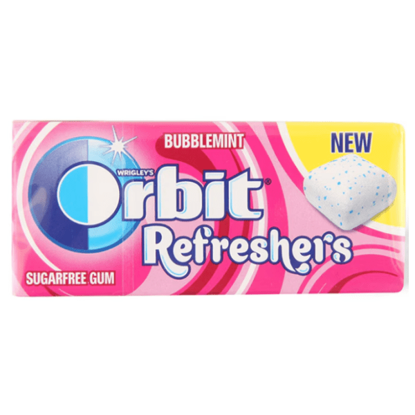 Žvakaće gume ORBIT Refreshers bubblemint 15,6g 0