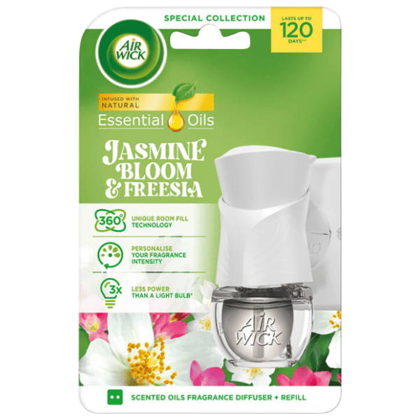 AIR WICK osvježivač komplet jasmin bloom & fressia 19ml 0