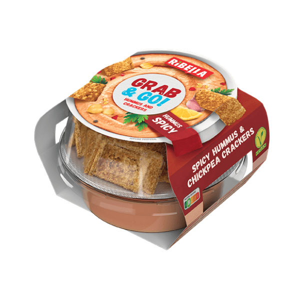 Hummus RIBELLA grab&go spicy 130g 0