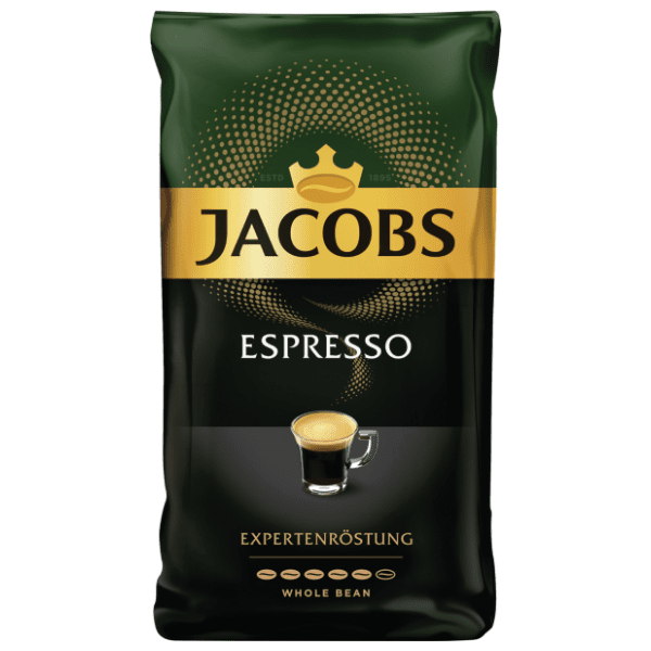 Espresso kava JACOBS Beans 500g 0