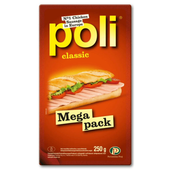 POLI classic kobasica narezak 250g 0