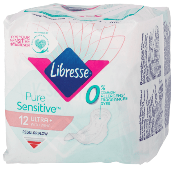 LIBRESSE ulošci pure sensitive normal 12kom 0