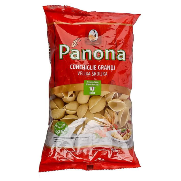 Tjestenina PANONA školjke 400g 0