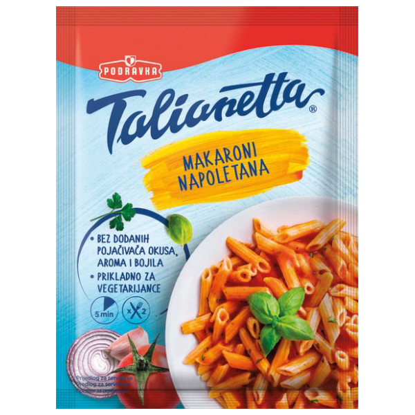 PODRAVKA Napoletana makaroni 160g 0