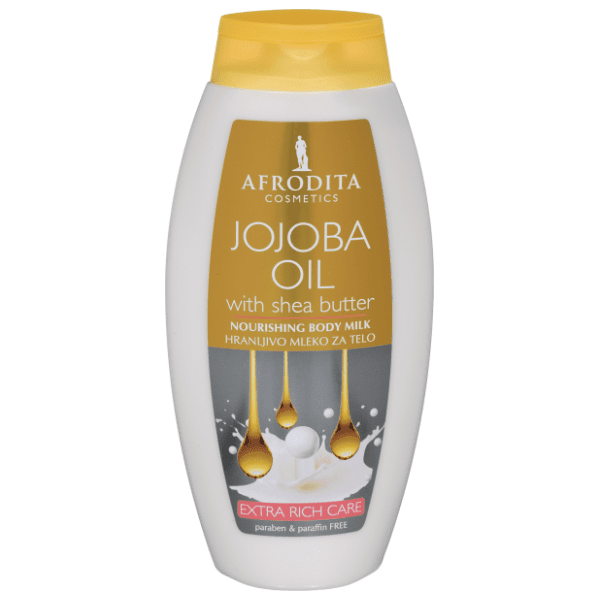 Mlijeko za tijelo AFRODITA jojoba oil shea butter 250ml 0