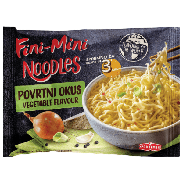 Rezanci PODRAVKA povrtni fini-mini 5x75g 0