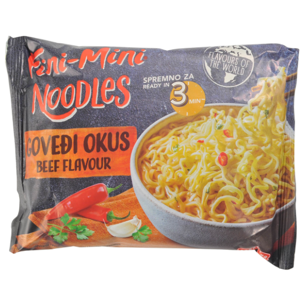 Nudle PODRAVKA govedina fini mini 75g 0