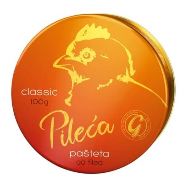 Pašteta GAVRILOVIĆ pileća klasik 100g 0