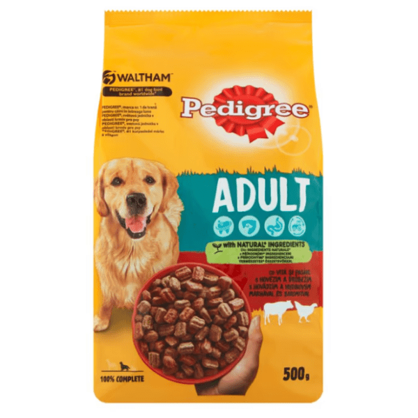 PEDIGREE Adult briketi govedina i povrće 500g 0