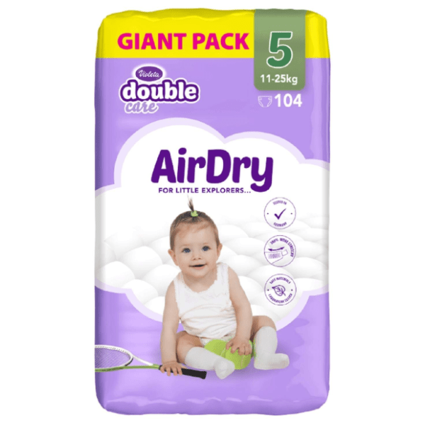 Pelene VIOLETA Giant air dry 5 junior 104kom 0