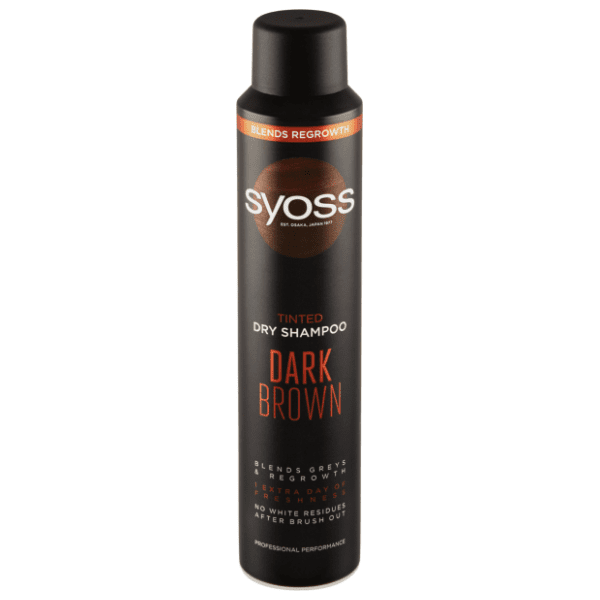 Šampon za suho pranje kose SYOSS Dark brown 200ml 0
