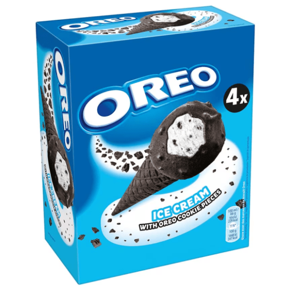 Sladoled OREO kornet multipakiranje 4x100ml 0