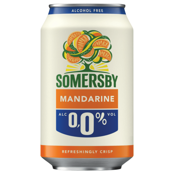 SOMERSBY mandarina 0% 330ml 0