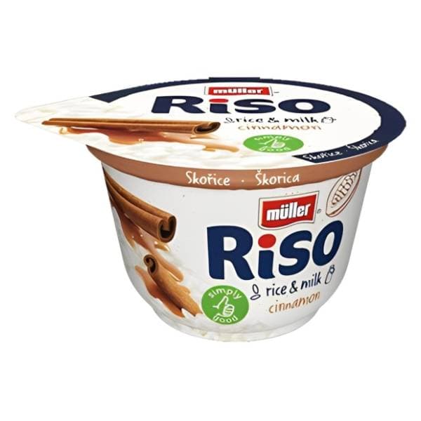 Riža na mlijeku MULLER Riso cimet 200g 0