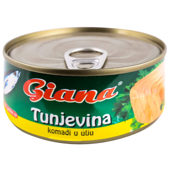 Tuna GIANA komadi u ulju 170g 0