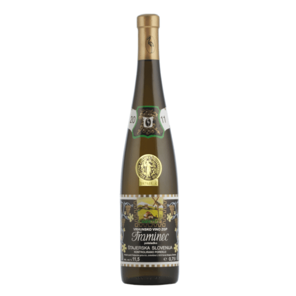 Bijelo vino RADGONSKE GORICE Traminec 0,75l 0