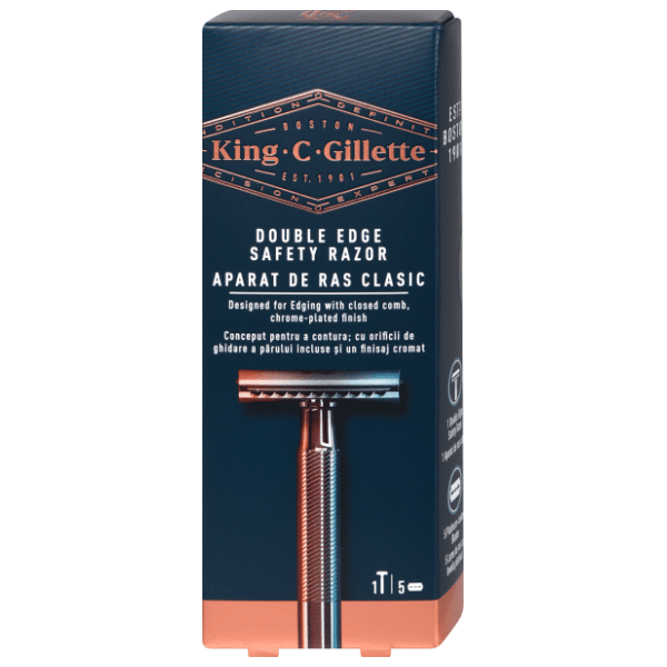 Brijač GILLETTE King C 1kom + 5 zamjenskih oštrica 0