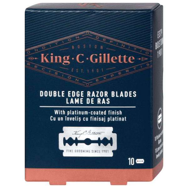 Brijač GILLETTE king C double edge razor patrone 10kom 0