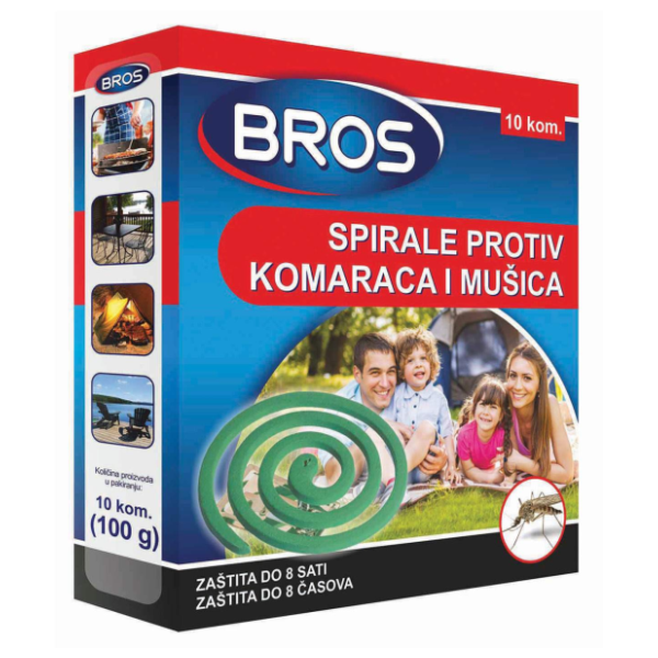 BROS spirale protiv komaraca 10kom 0