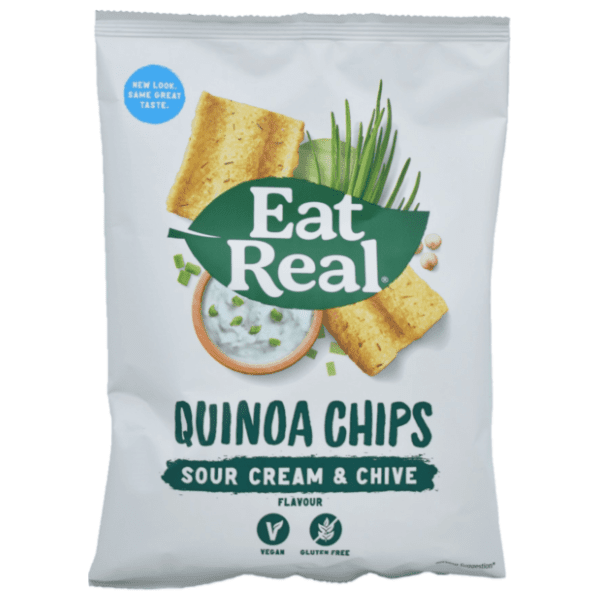 Čips EAT REAL kvinoja vrhnje vlasac 30g 0