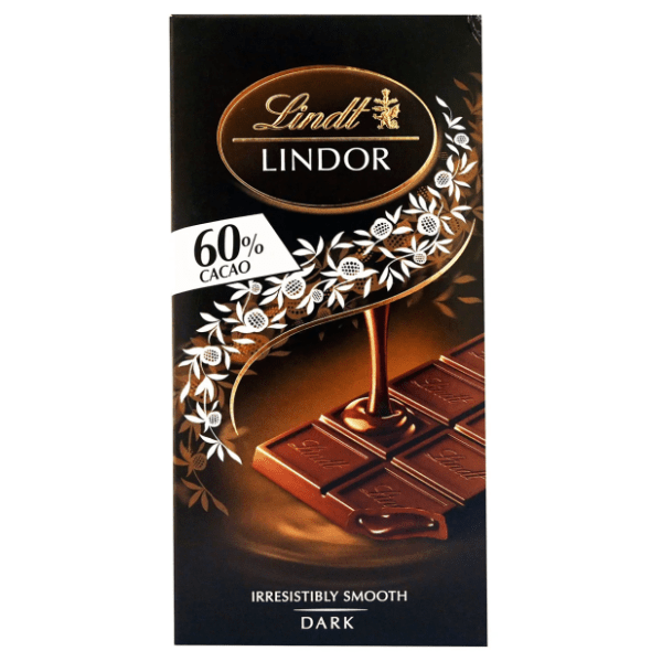 Tamna čokolada LINDT Lindor dark 60% 100g 0