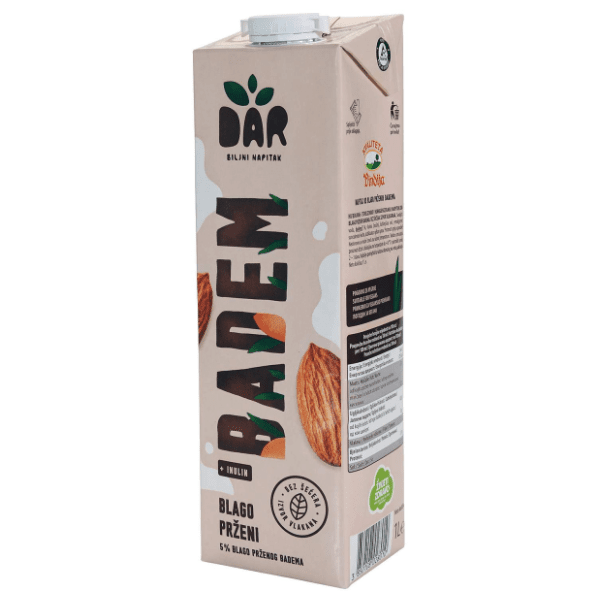 DAR napitak od blago prženog badema 1l 0