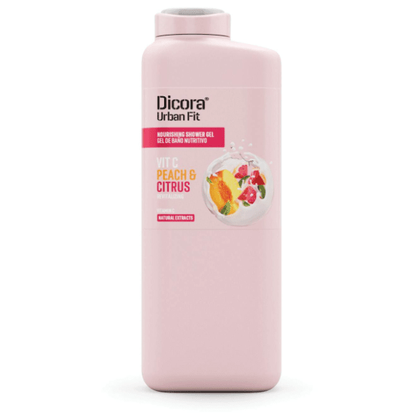 Gel za tuširanje DICORA urban fit citrusi i breskva 400ml 0