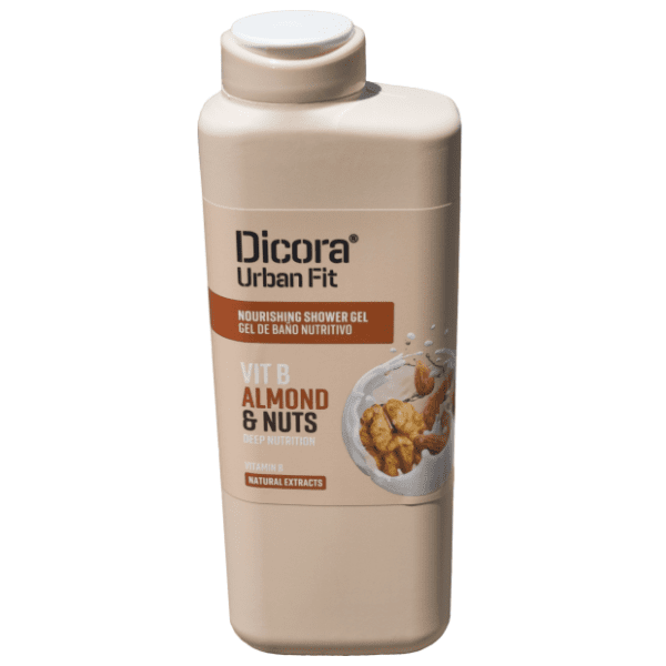 Gel za tuširanje DICORA urban fit vitamin B badem i orah 400ml 0