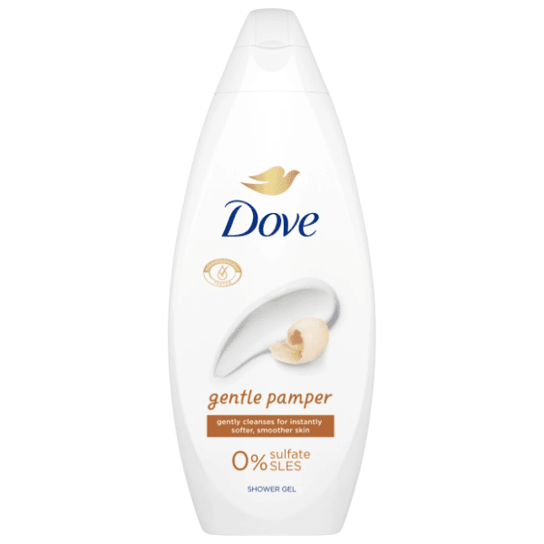 Gel za tuširanje DOVE gentle pamper 250ml 0